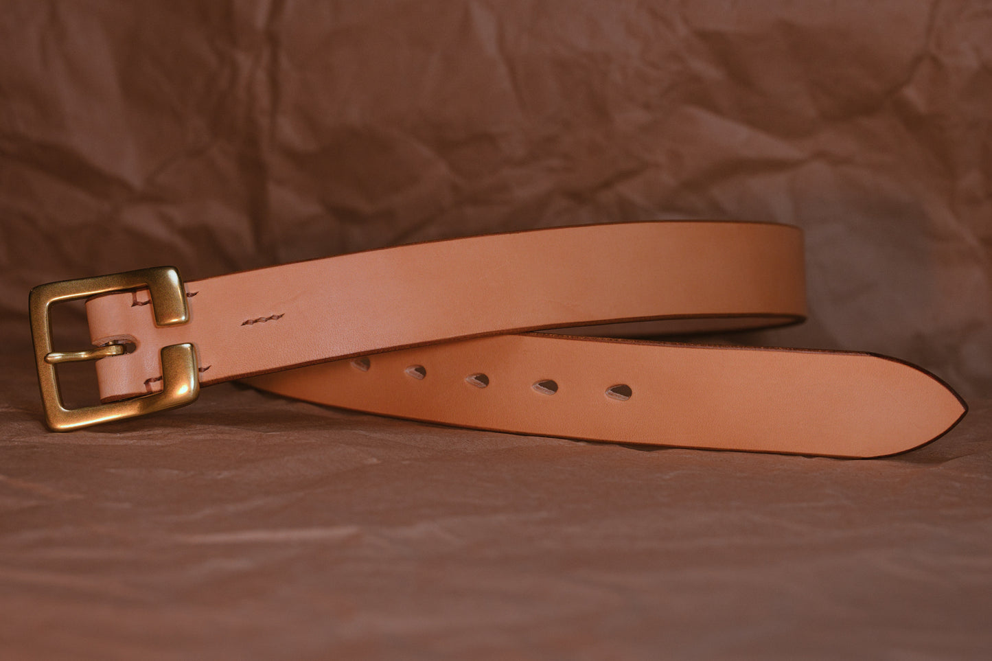 1 3/8" CENTER BAR BUCKLE BELT
