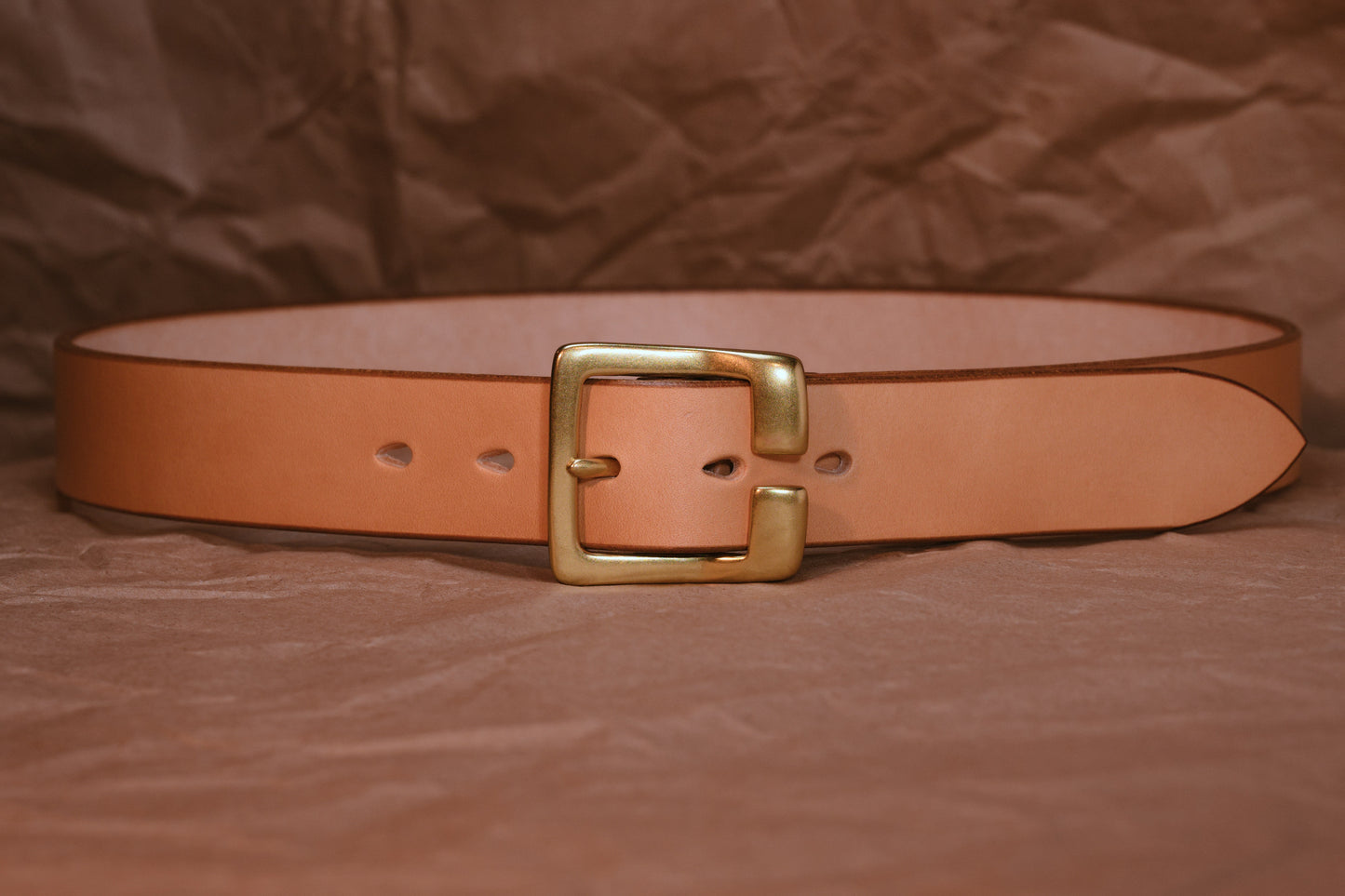 1 3/8" CENTER BAR BUCKLE BELT